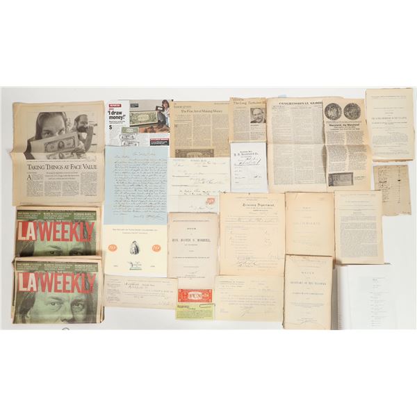 Currency Ephemera Collection [197339]