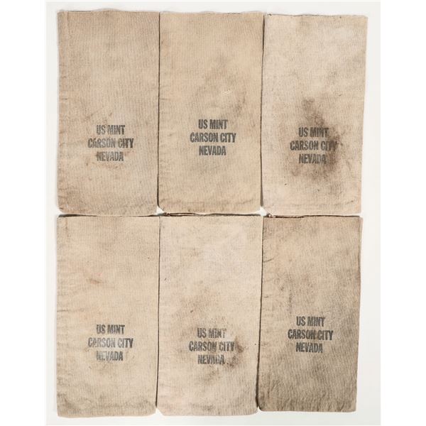 Carson City Mint Coin Bags c. 1960's (6) [198361]