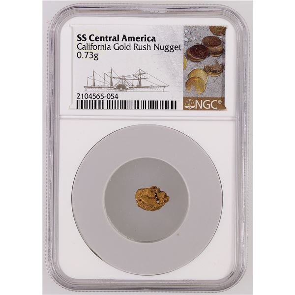SS Central America Shipwreck California Gold Rush Nugget, NGC [199953]