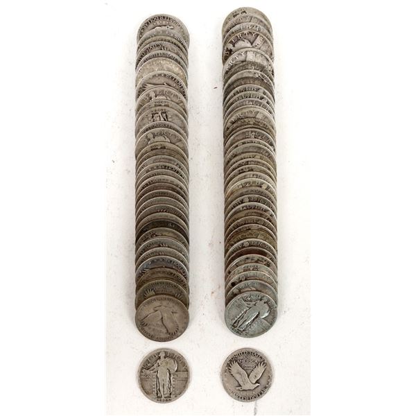 Standing Liberty Quarters (80) [200544]