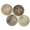 Image 2 : Seated Liberty Half Dollars (4) [197835]