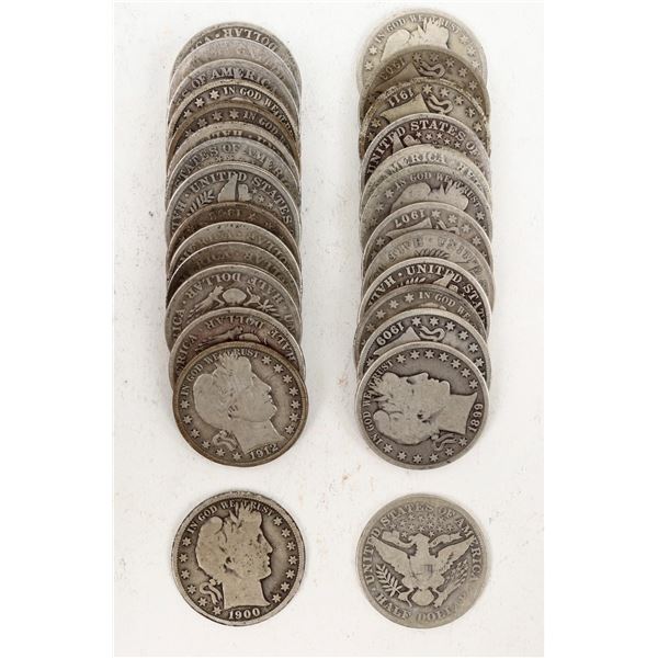 Barber Half Dollar Collection (30) [200446]