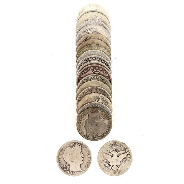 Barber Half Dollars (20) [200443]