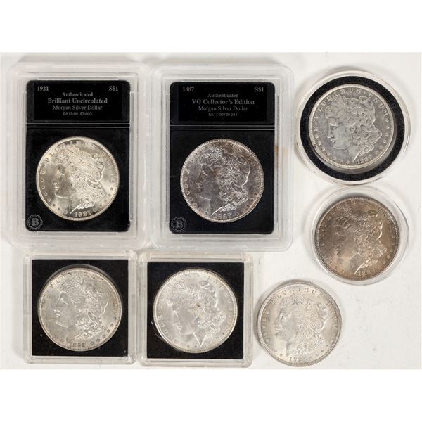 Morgan Dollars (7) [198614]