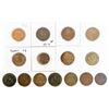 Image 2 : Half Penny Collection 1823-1856(15) [198877]