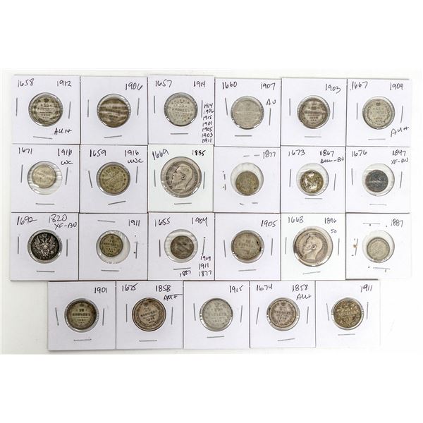 Russian Silver Coin Collection (23) [198878]