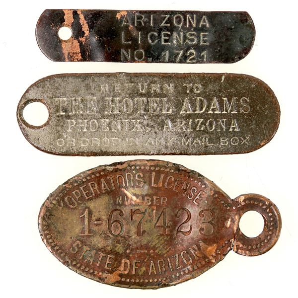 Arizona Numismatic Rarities - (3) [198470]
