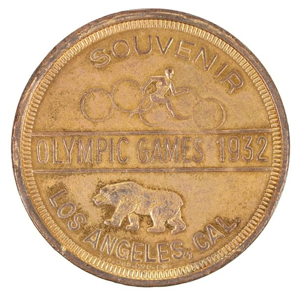 Olympic Games 1932 Souvenir Medal [197369]