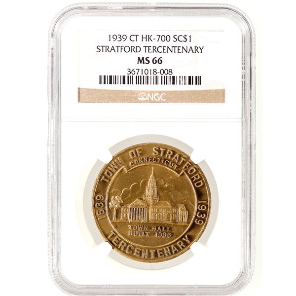 Stratford Tercentenary So Called Dollar HK-700 [197354]