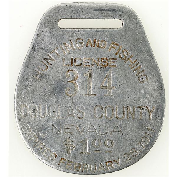 Hunting License, Douglas County, 1911 [198471]