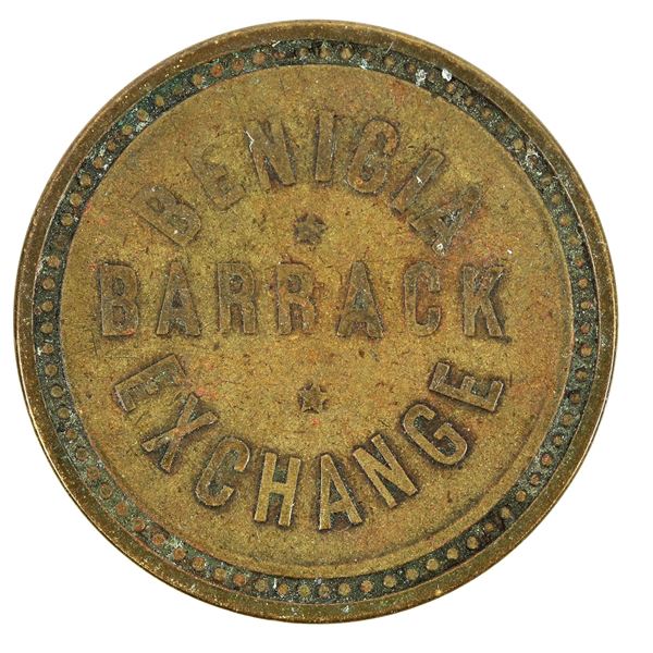 Benicia Barrack Exchange 3 1/2 Token [198326]