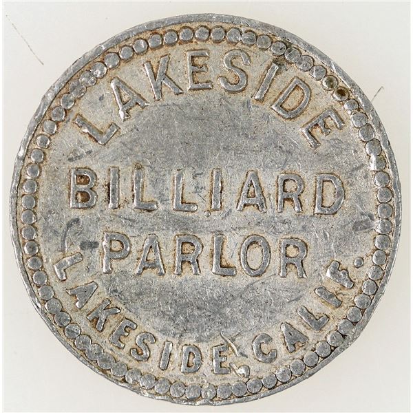Lakeside Billiard Parlor Token [198359]