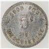 Image 2 : Lakeside Billiard Parlor Token [198359]