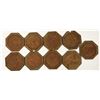 Image 1 : Belling Bros Bakery Tokens (9) Vallejo, CA [197548]