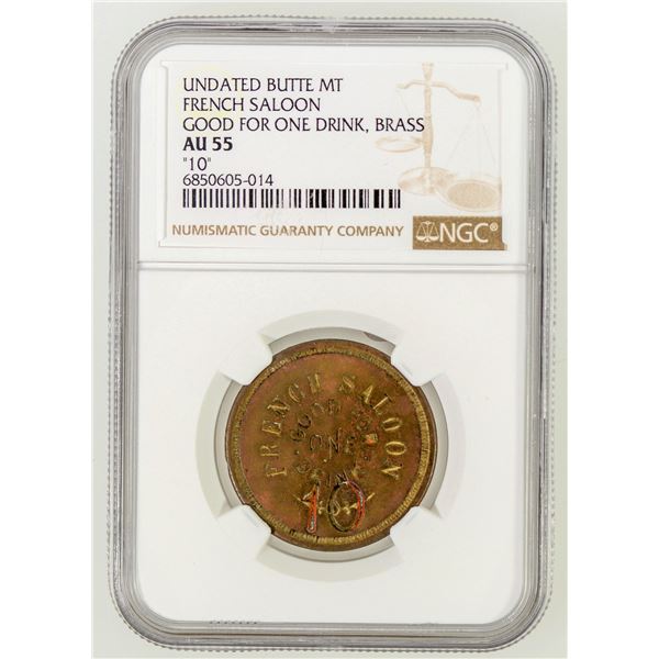 Very Rare French Saloon Token, Helena, Montana [199130]