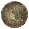Image 1 : Macqueen House, Miles City Montana Territorial Token, ex. John J. Ford [198308]