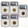 Image 2 : Midway Saloon Tokens (5), Milltown, Montana [197127]