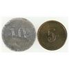 Image 2 : Arden Plaster Co., Tokens (2) [198457]