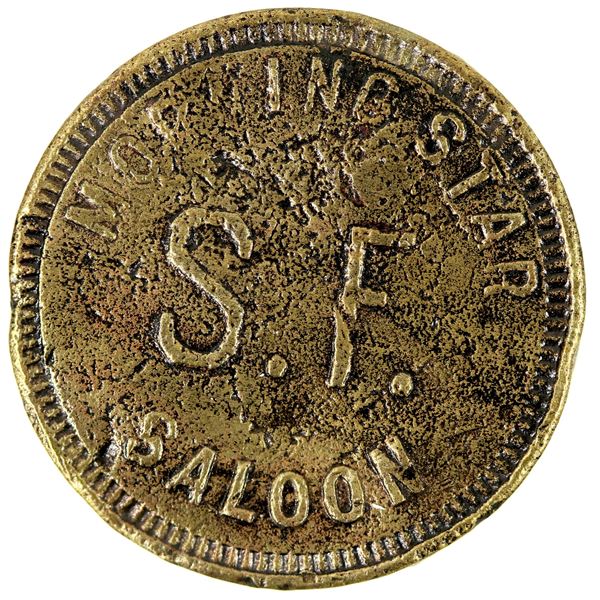Scarce Morning Star Nevada Saloon Token [198787]