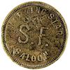 Image 1 : Scarce Morning Star Nevada Saloon Token [198787]