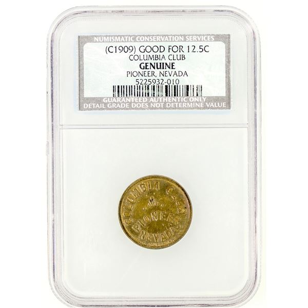 Columbia Club, Pioneer, NV Token [199074]