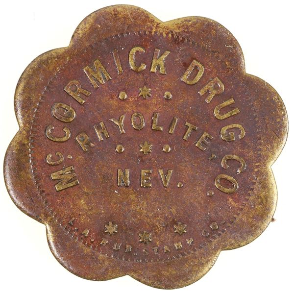 McCormick Drug Co. Token, Rhyolite, NV [197125]