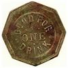Image 2 : Williams & Prater Token. Virginia City, Nevada [198611]