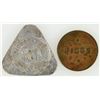 Image 1 : Nevada Trade Tokens, Elko and Jiggs (2) [198451]