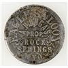 Image 1 : Eagle Saloon, Rock Springs, Wyoming Token [197721]
