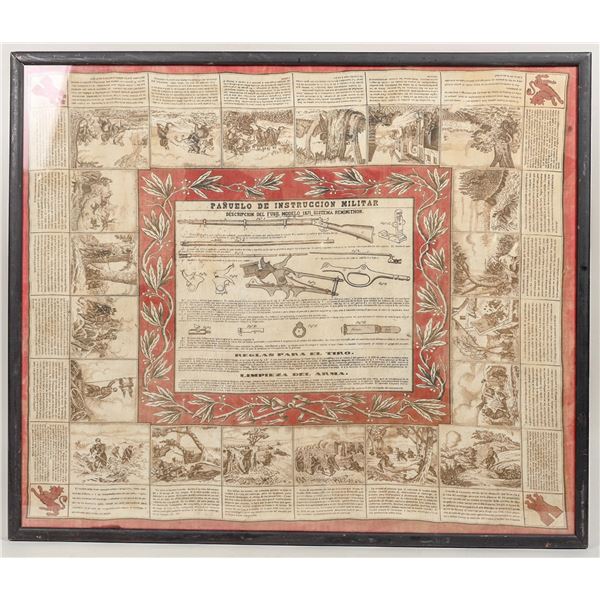 Military Instruction Handkerchief in Spanish [197241]