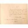 Image 3 : Mexican Revolution: 1850 Benito Juarez Signed Letter [185598]