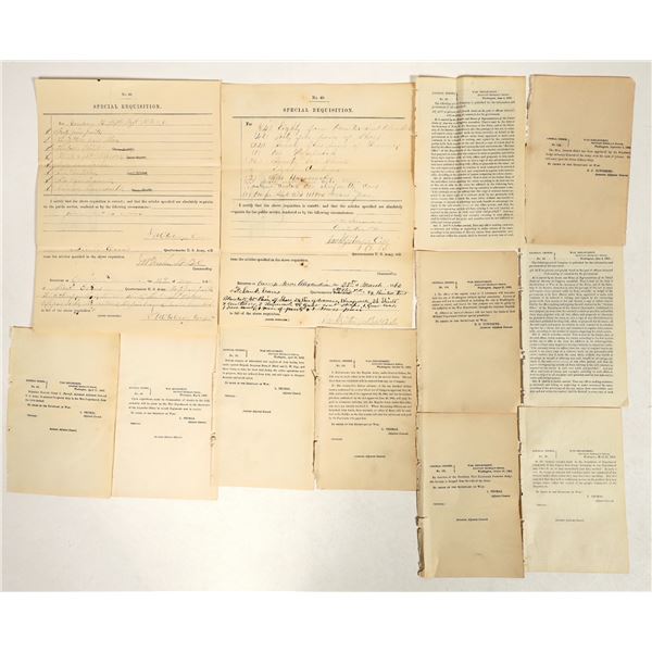 Civil War 1862 Documents (13) [199554]