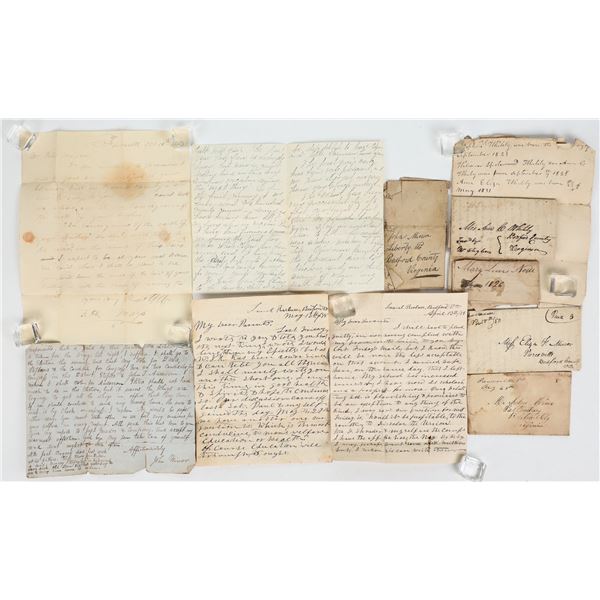 Civil War & More Letters From 1823-1893 [195251]