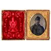 Image 1 : Tintype Photo of Union Army Officer Soldier Civil War [197002]