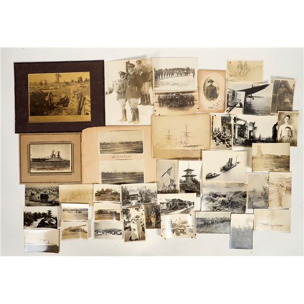 Military Photo and Postcard Collection (Approx. 1890s-1940s) [197720]