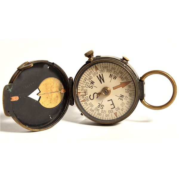 US Engineer Corp Compass Cruchon & Ermons Berne WW1  [198685]