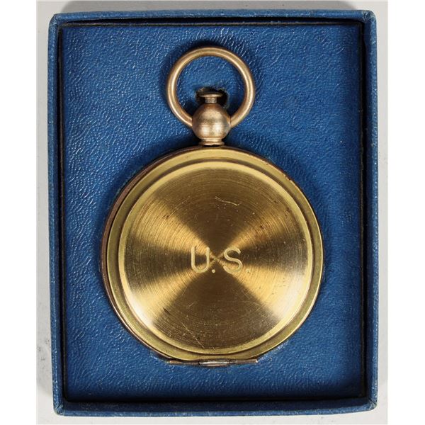 Waltham Pocket Type Compass with Original Box c. 1910-1919 [198368]