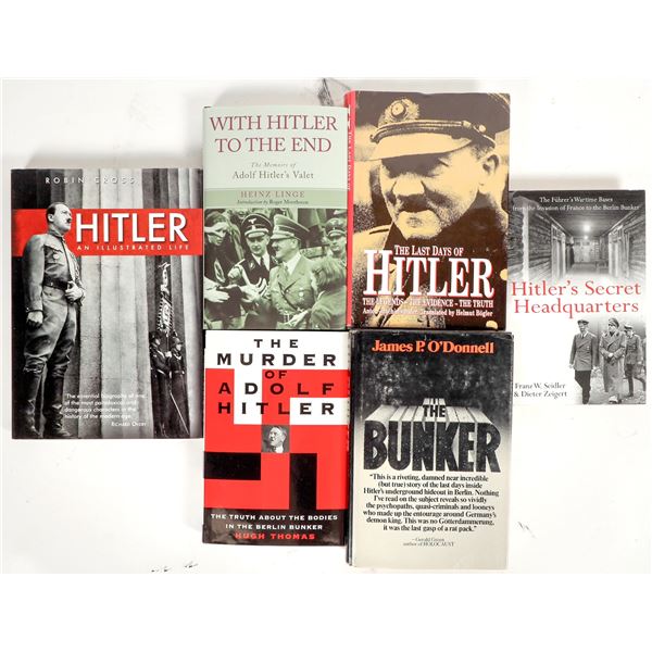 WW2 Books Pertaining to Adolph Hitler (6) [183867]