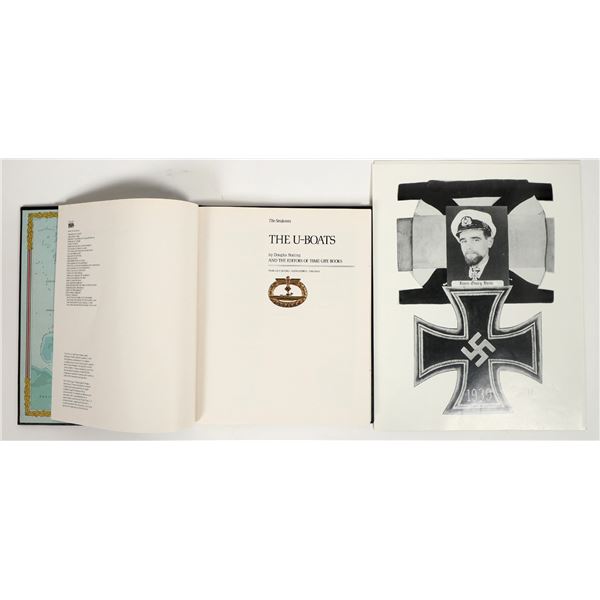 WWII German U-Boat Commander Certificate & Book [183871]