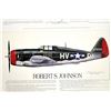 Image 2 : WW2 American Ace Fighter Pilot Prints (3) [183874]