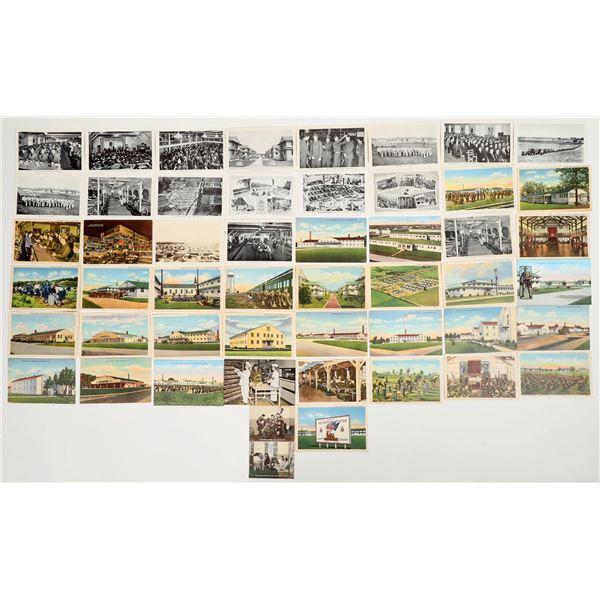 U.S. Army WWII Training Facility Postcards (49) [183839]