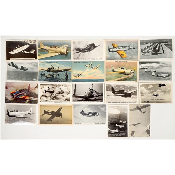 WWII Era U.S. Naval Aircraft Postcards (20) [183848]