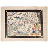 Image 1 : World War 2 European Caricature Map, Rare [195783]