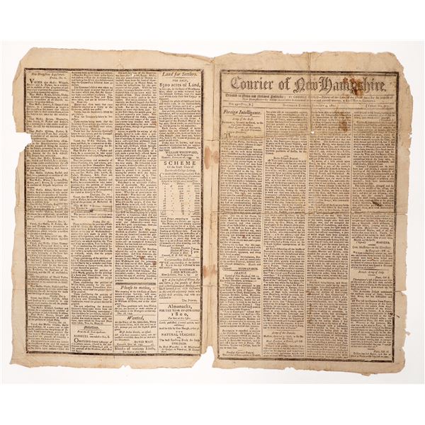 Courier of New Hampshire, George Washington Death [193869]