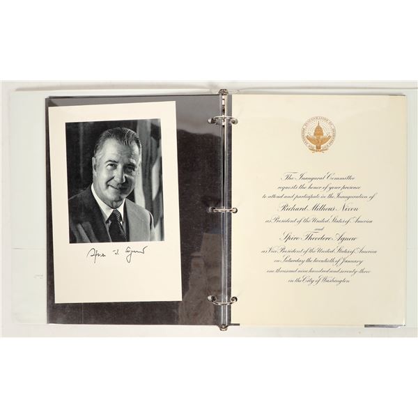 President Nixon Inauguration Ephemera [196728]