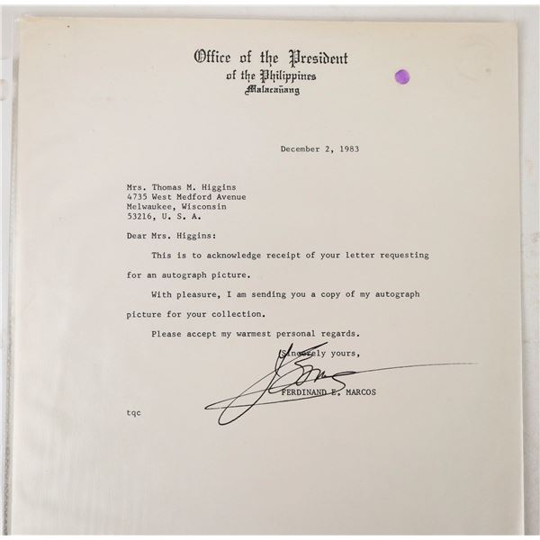 Ferdinand Marcos ALS, 1983 [196683]