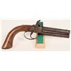 Image 2 : Over-Under Percussion Pistol .44 caliber [198655]