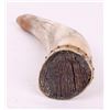 Image 3 : Original Scrimshaw Powder Horn w/ 13 Star American Flag [199761]