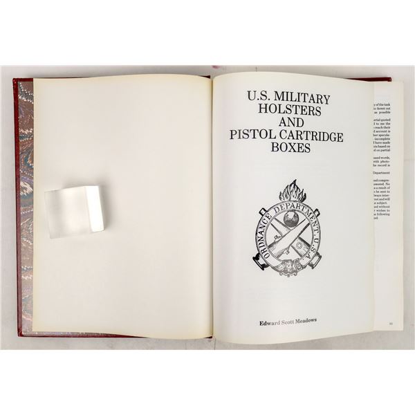 U.S. Military Holsters and Cartridge Boxes by Author Edward Meadows  [197011]