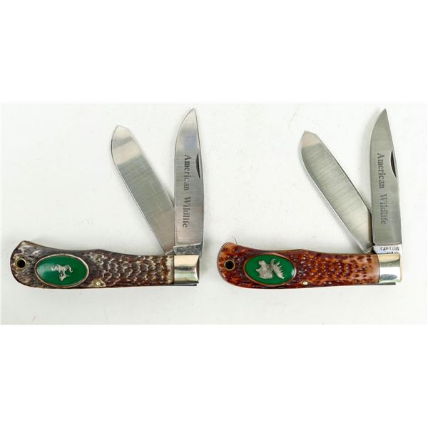 Camillus American Wildlife Trapper Folding Knives #10  (2)   [200134]